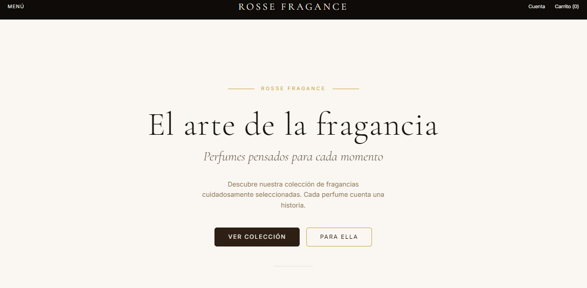 Rossefragance - Tienda Online de Perfumería